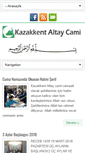 Mobile Screenshot of kazakkentaltaycami.org